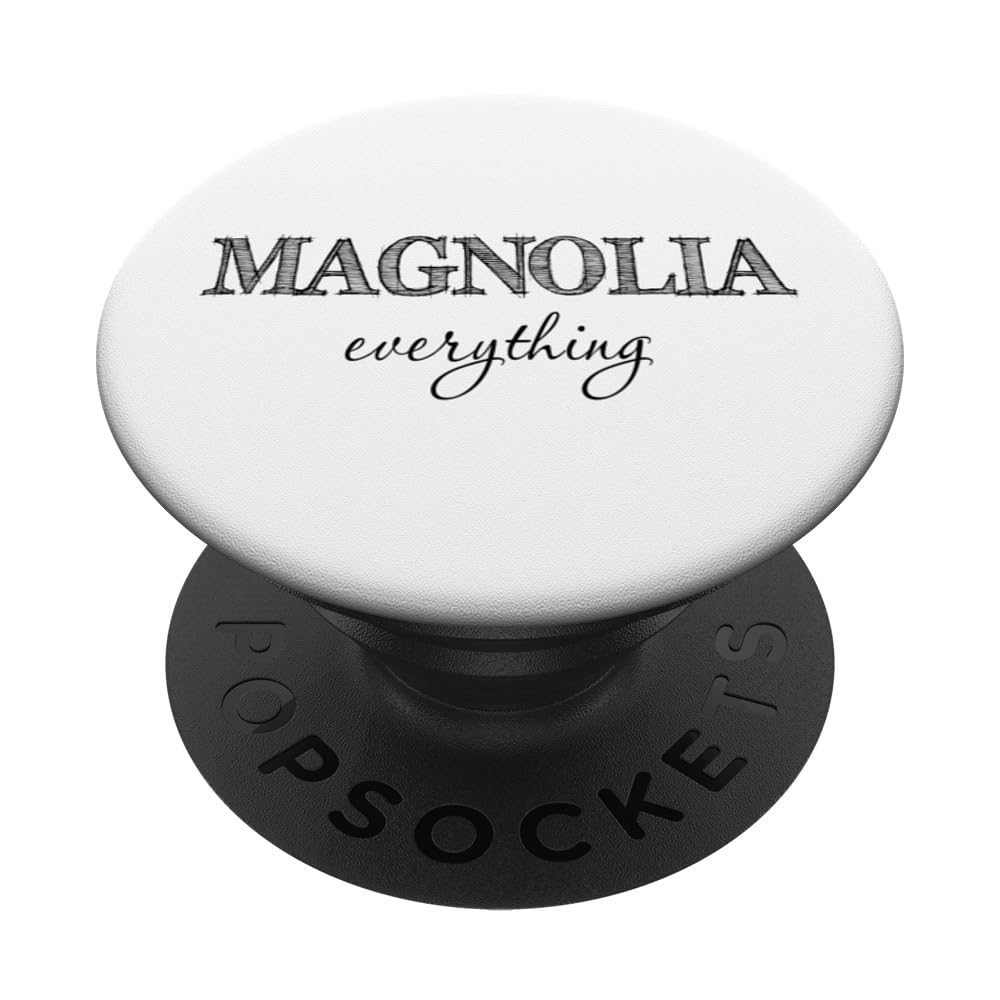 Magnolia Everything Tee - Floral Lover's Nature PopSockets Standard PopGrip