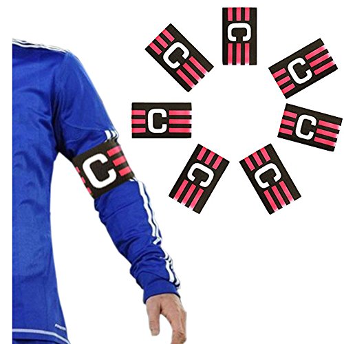 Zaptex Football Soccer Adjustable Elastic Captain Armband Pack of 7 - //coolthings.us