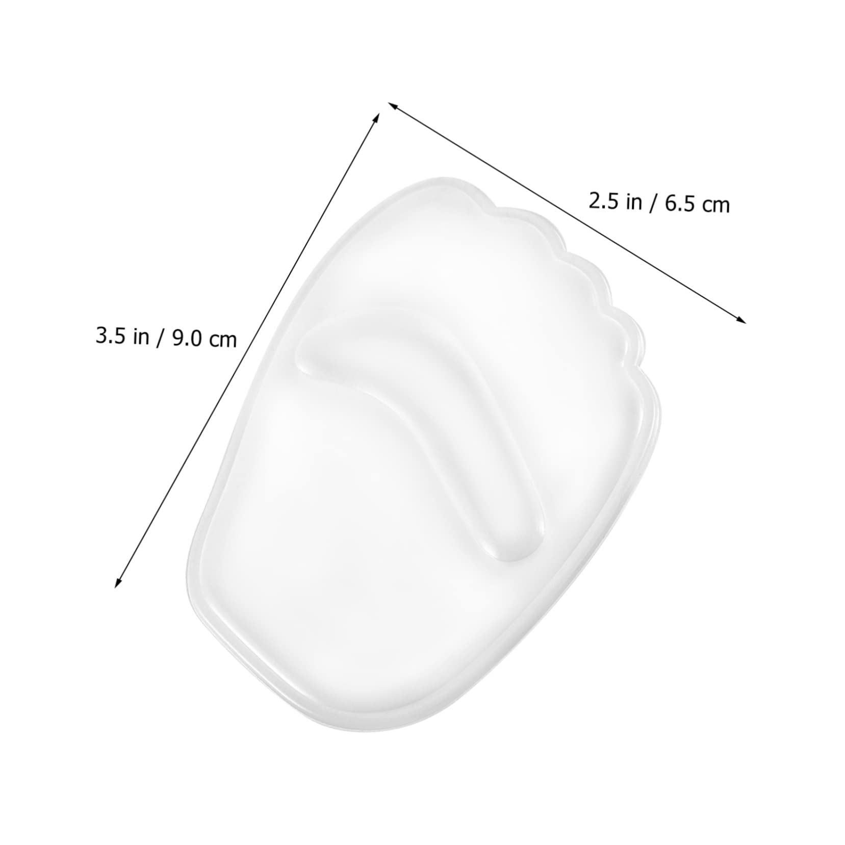 HAPINARY Arch Support Braces for Women Men Inserts Gel Insoles Anti-Slip Silicone Pads