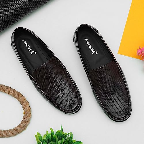 Image of ARAMISH Men's Genuine Leather Loafers