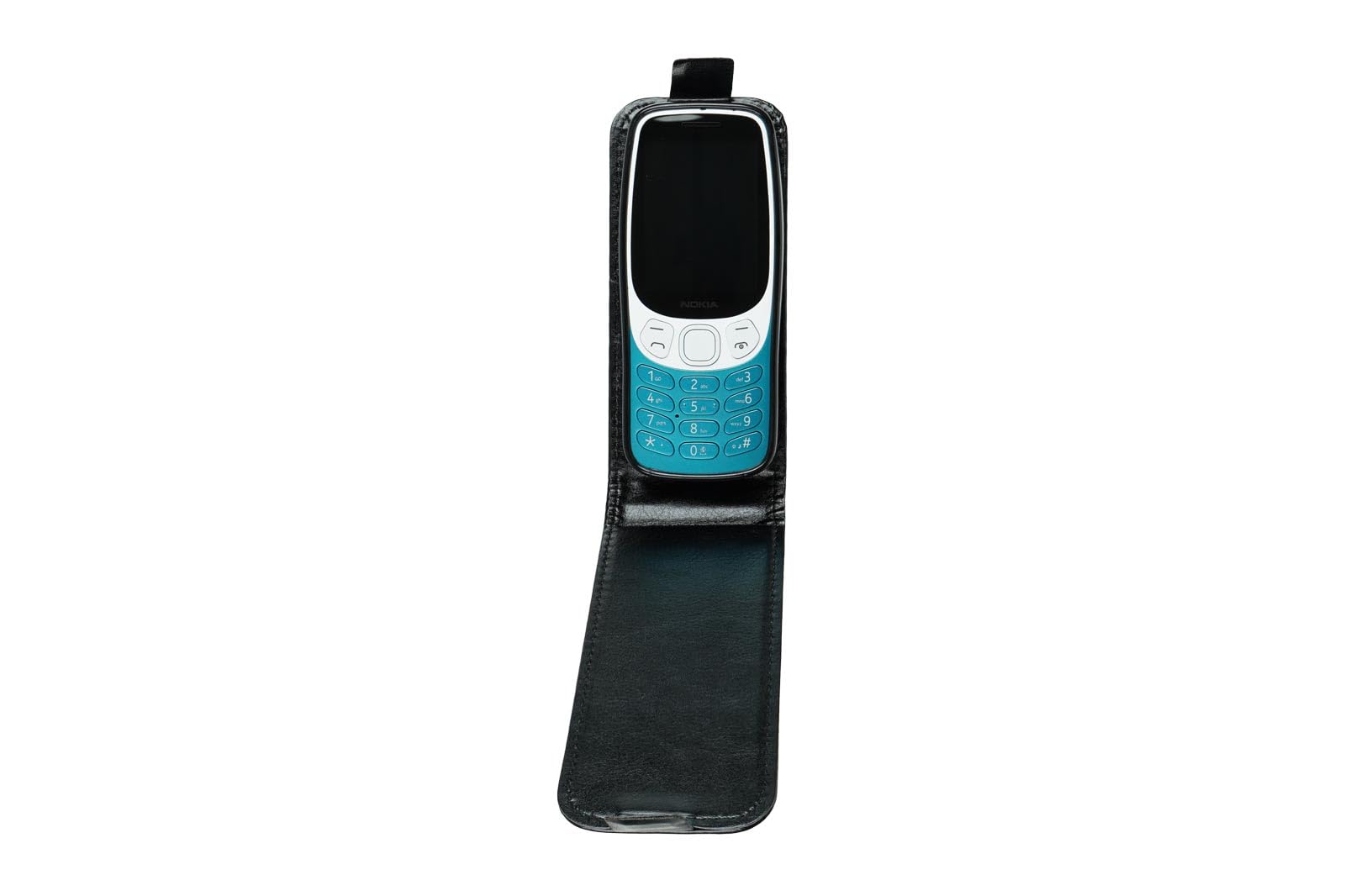 Étui De Protection Caseroxx Slide Pour Nokia 3210 (2024) - Noir Cuir Synthétique - Neuf