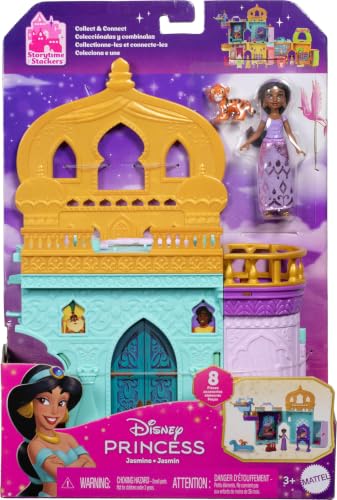 Mattel Disney Princess Jasmine Storytime Stackers Puppenhaus-Set – Ansicht 6