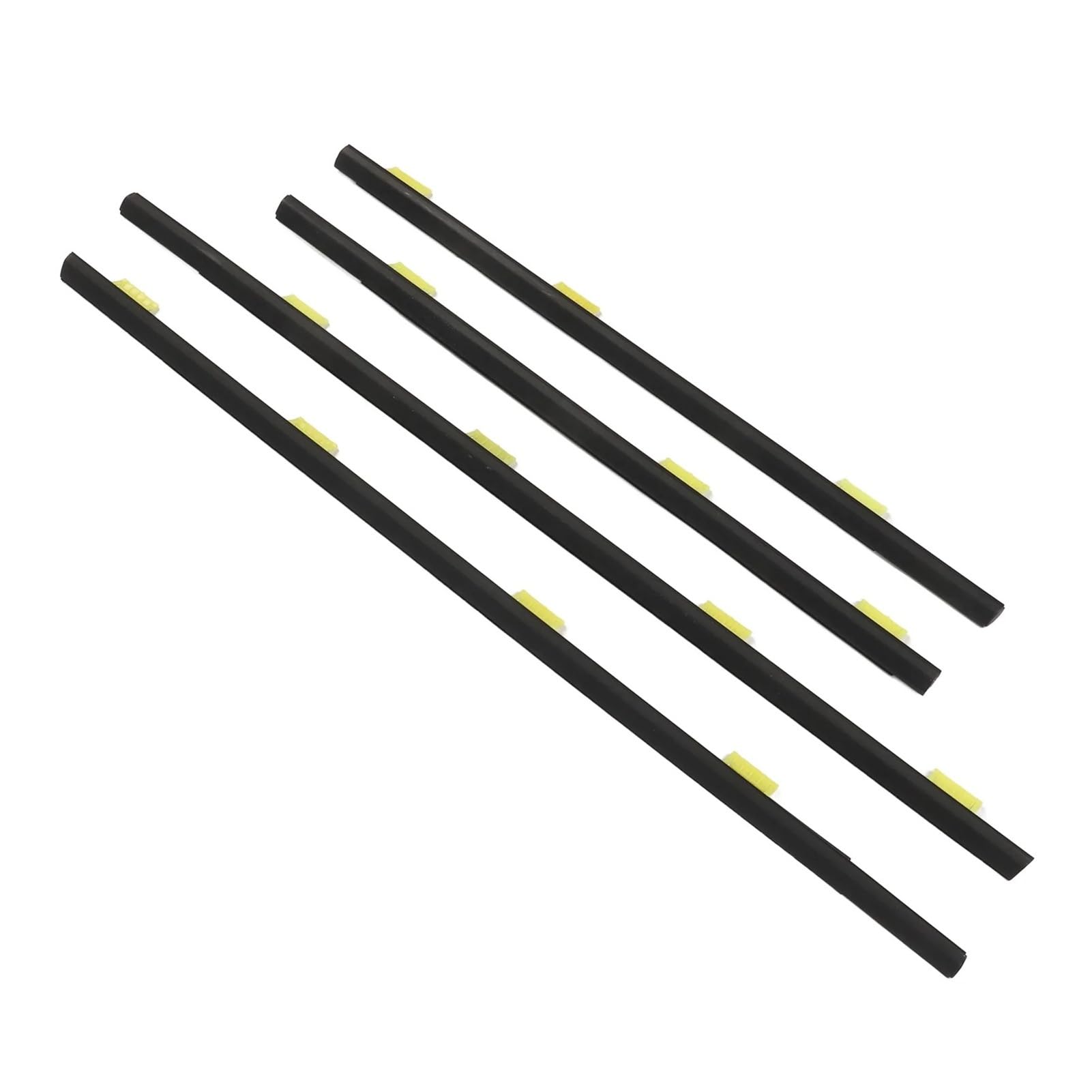 Sifusm One Color Rubber Seal For Crv 2002 2003 2004 2005 2006 Door Belt Molding Weatherstrip 72450 Sca E01 Front Rear Outside Window Strip