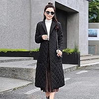ZXCL Long winter jacket and coat for women Cotton padded Casual