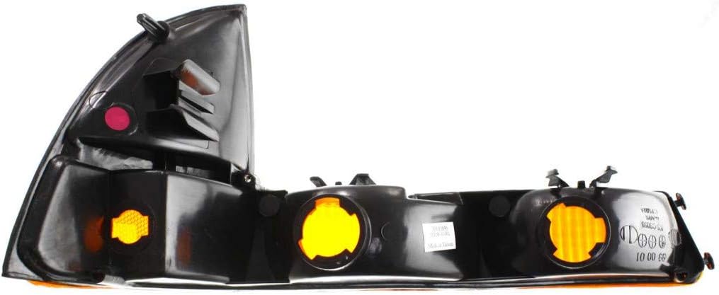 CarLights360 For Dodge Dakota Park/Signal Light Assembly Unit 1998-2004 Driver Side CH2520135 | 550550173AD