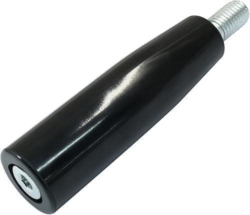 Miniatura 6 de Mango giratorio para máquina de volante, mango de rosca M10 x 3.150 in, mango giratorio para máquina de torno, equipo mecánico, instrumento