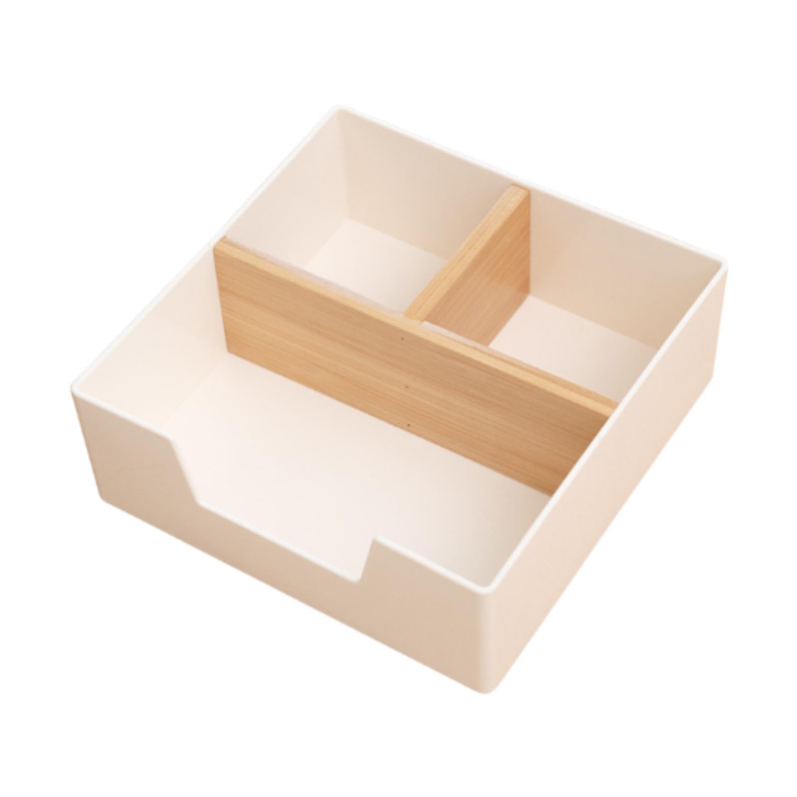 Tea Bag Organizer Practical Storage Box for Office Pantry Individual Packets White-image-39