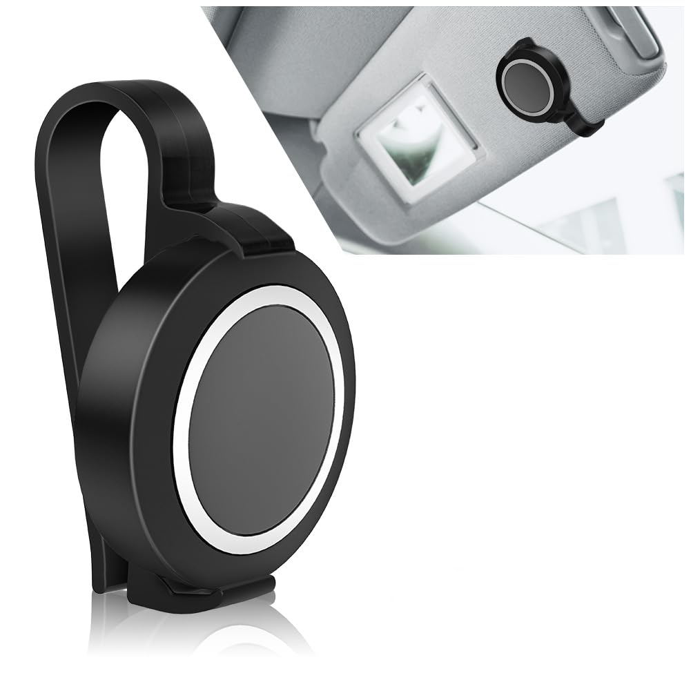 Flintronic Sonnenblenden Halterung, Sonnenblenden Halter Passend für Ooono Co-Driver No2, VerstäRkte Version Ooono Halterung sonnenblende Mount/Clip für Sonnenblende, Halterung für Blitzer-Schwarz