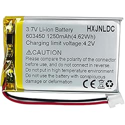 Ventilador Con Iones Batería de Repuesto de 3,7 v 1250 mAh para Auriculares estéreo inalámbricos Sony PS4 Gold, Compatible con el Controlador PS3 CECHZC2E CECHZC2J CECHZC2H CECHZC2A y CECHZC2U, Lip1349 LIP1472 LIP1859