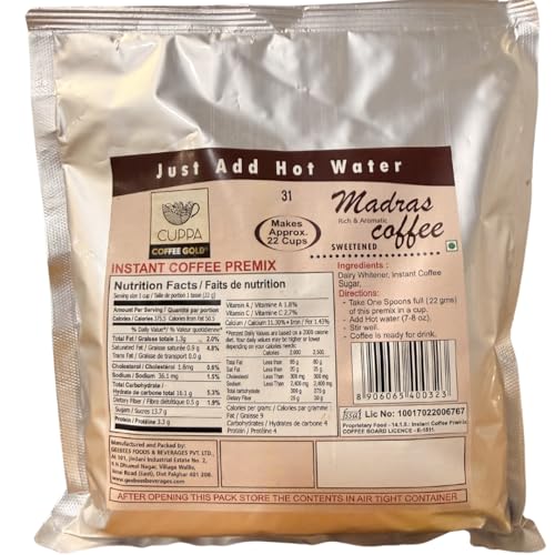 Coffee Gold Madras Filter Coffee Premix 500g