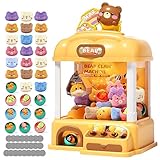 Picture of Aiqi 55 PCS Large Bear Kids Claw Machine,Candy Vending Grabber,Prize Dispenser Toys for Girls and Boys,Electronic Game Machine Party Birthdays with Lights Sound,Includes 30 Toys and 25 Game Coins