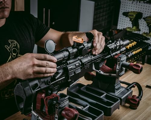 Wheeler Engineering Professional Reticle Leveling System with Heavy-Duty Construction, Universal Design and Storage Case for Gunsmithing and Maintenance, Bronze/Black - Image 4