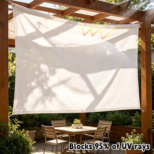 Protection solaire en tissu HDPE pour bloquer la chaleur du balcon - 6