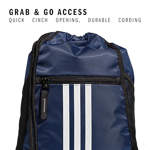 Image of adidas 3 Compartments Alliance II 12 Liters Backpack, 18 x 13 3 /4-Inch, Collegiate Navy