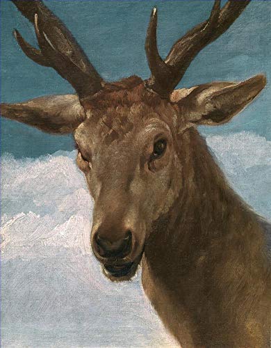 Peintures d'art faites à la main sur toile de cerf Diego Velozquez tableau salon