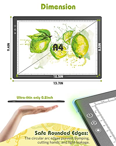 Kacola KBT00023 A4 Light Pad For Diamond Painting thumb #3