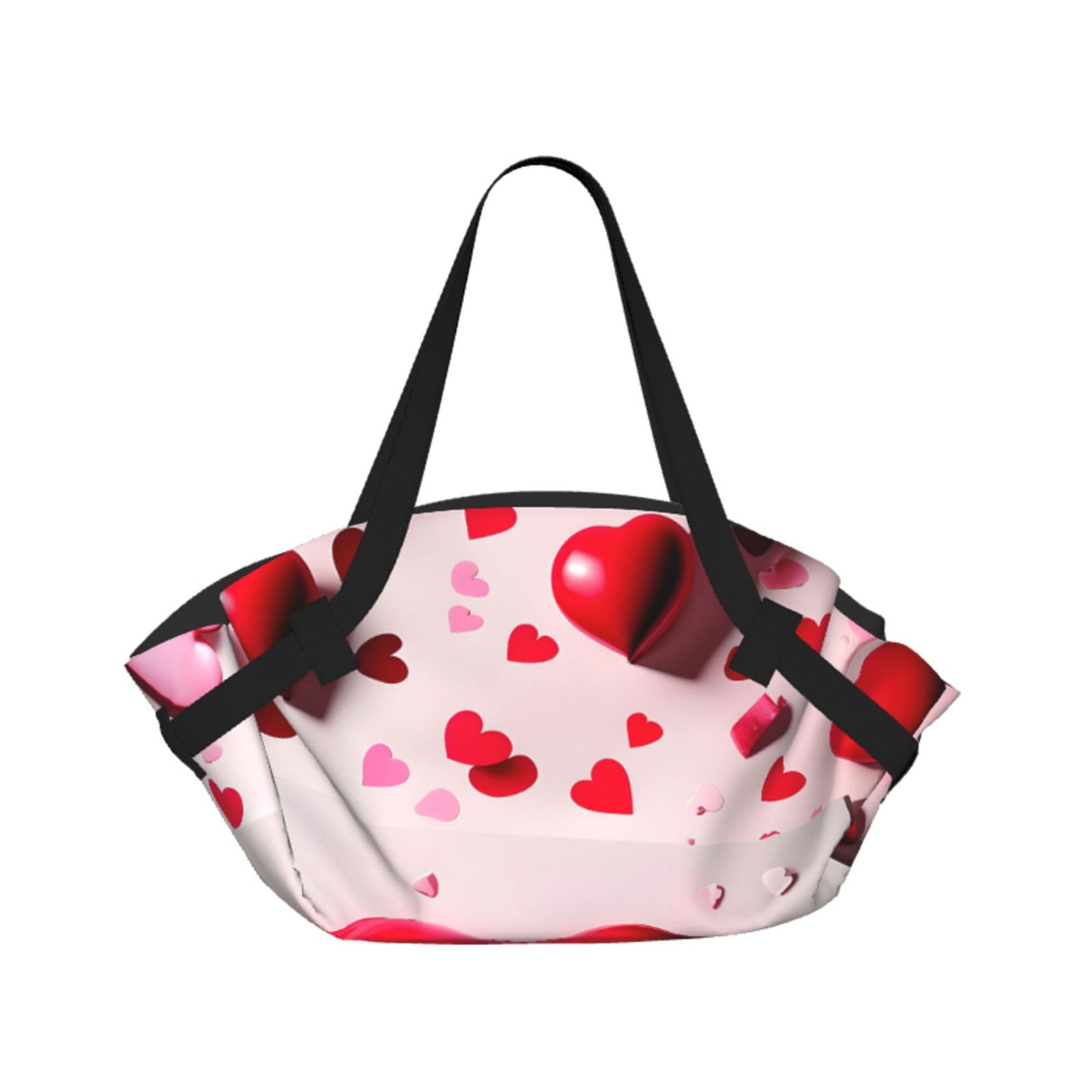 Sac de voyage Saint-Valentin pliable et étanche pour un weekend romantique