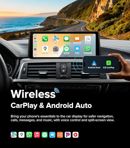 Radio Carplay 10.25" para BMW 3 Series F30 X1 F48 17-19 EVO miniatura 3