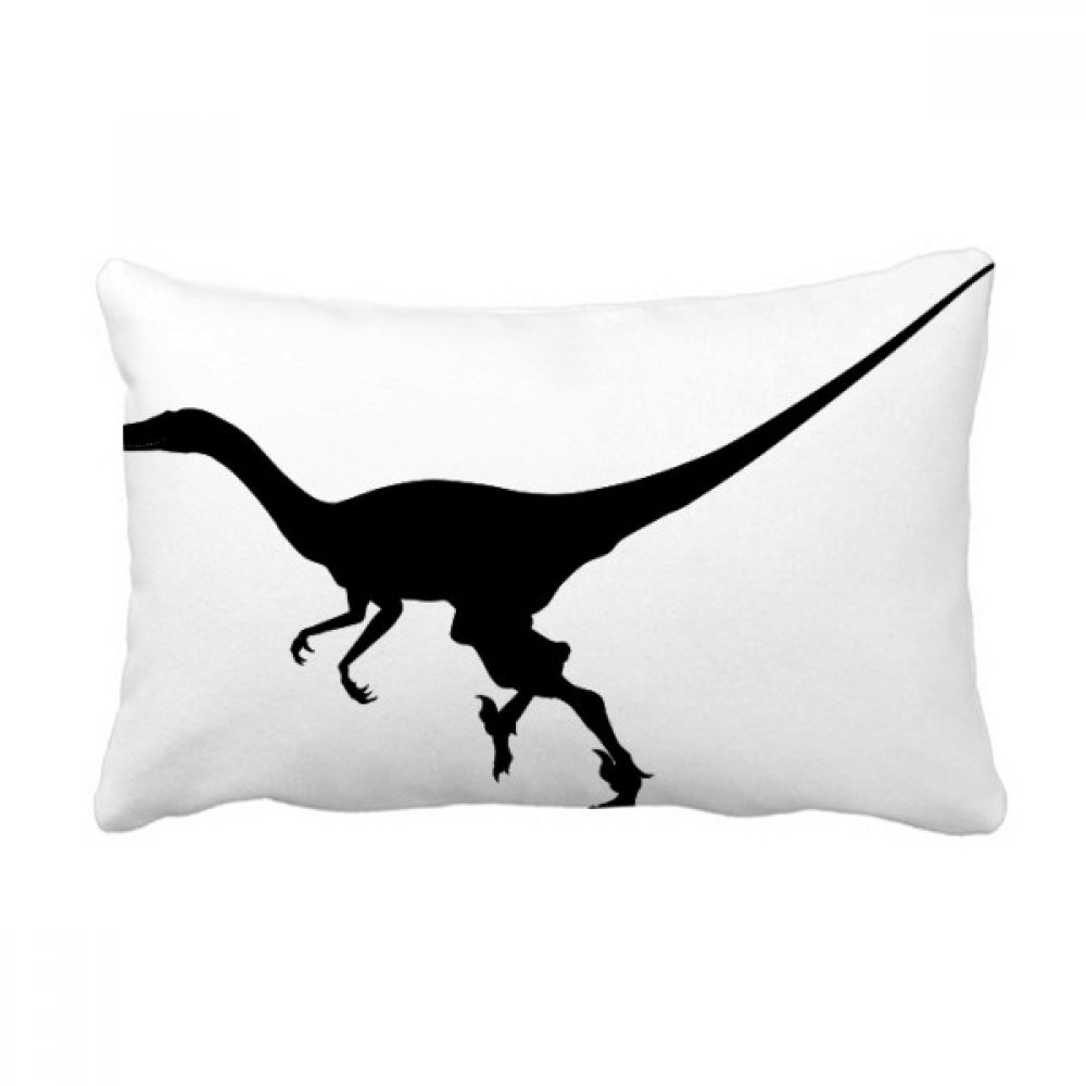 Coussin oreiller lombaire dinosaure miniature os multicolore 16x24 pouces déco