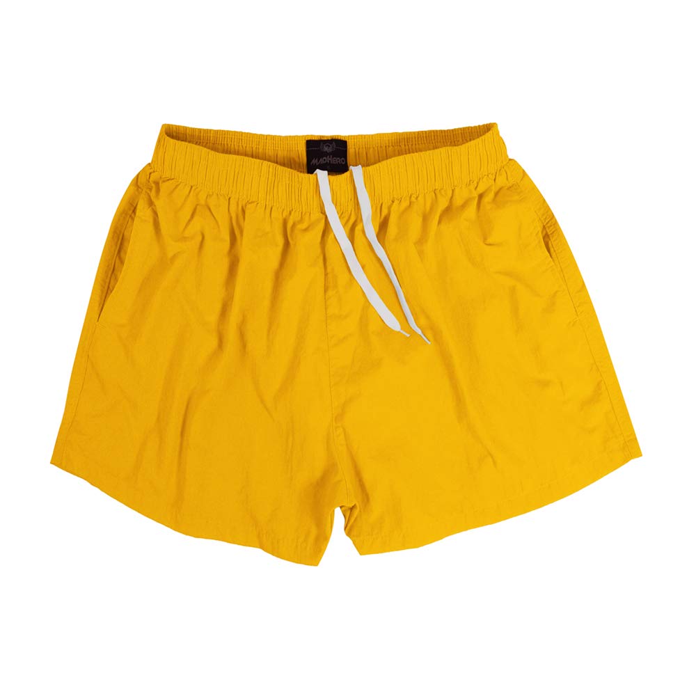 Men Swim Trunks Short with Mesh Lining Solid Bathing Suit 3"-image-48