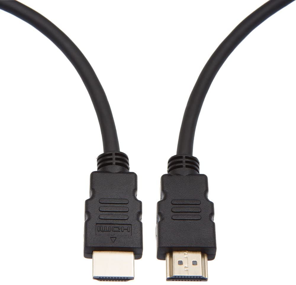 1m HDMI Cable High Speed Ethernet Lead Supports 3D Format Features An Internal Speed V1.4 Gold Cable Offers Superior Audio And HD Image Quality Connect DVD Players And Other Devices (1 meter)