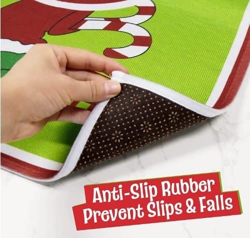 Set di 4 tappetini da bagno e tappetino per