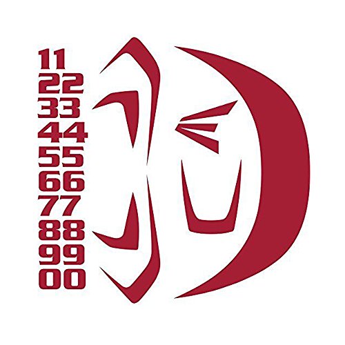 Easton Z5 Series Decal Kit, Red