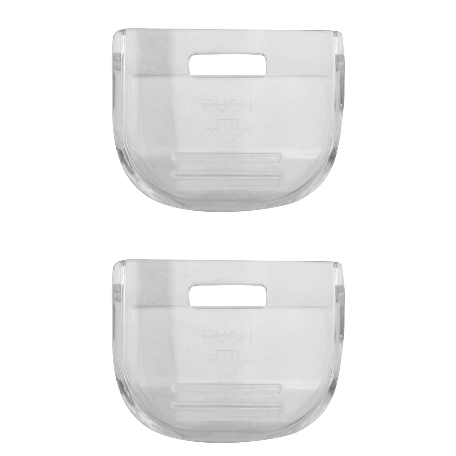 JCBIZ 2PCS Rice Cooker Water Reservoir Catch Cup Plastic Transparent Replacement Parts L54mm/2in Electric Cooker Accessories