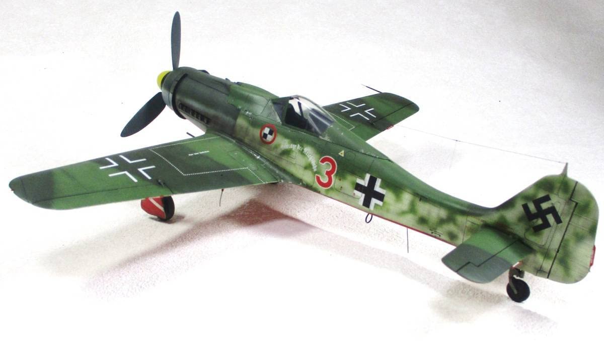 ドイツ空軍 フォッケウルフ FW190D－9 JV44 RED3