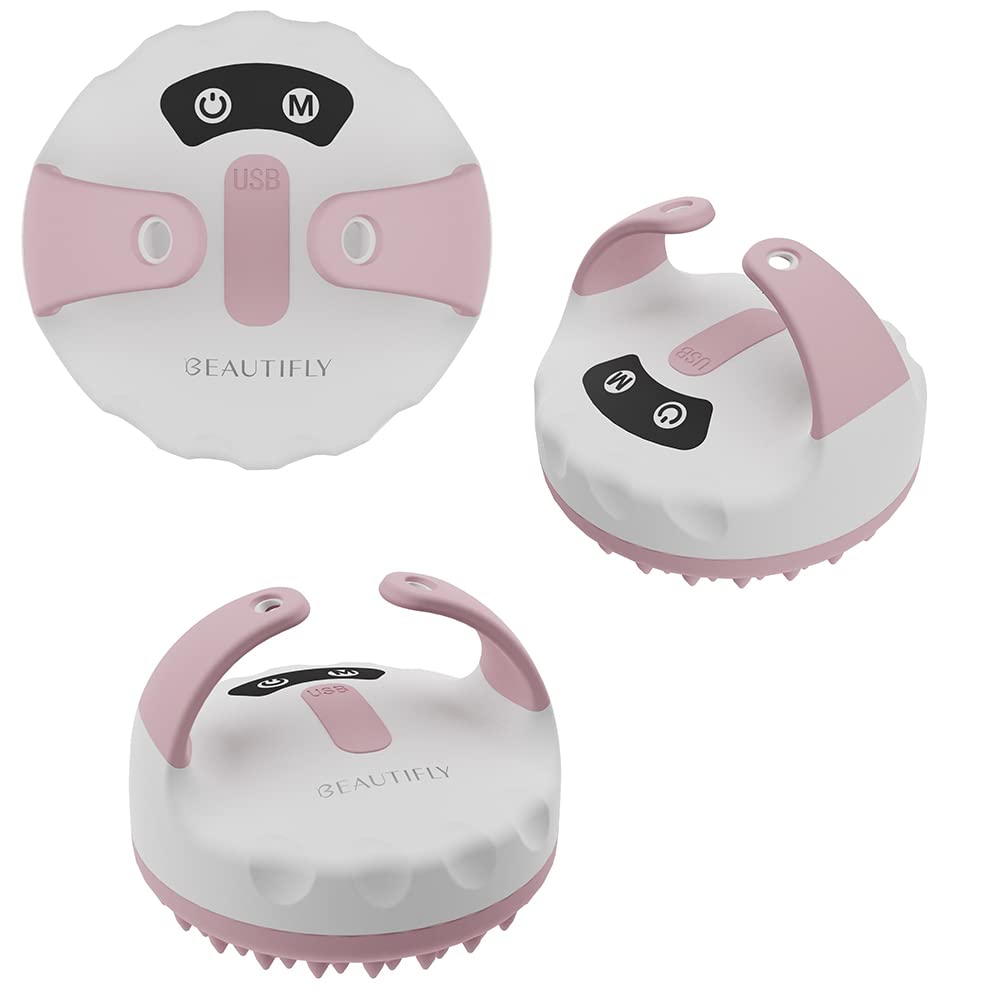 Beautifly B-Body Anti-Cellulite Handmassagegerät - Multicolor-Lichttherapie, revitalisierende Massage und Silikon-Technologie für strahlende Haut und verbesserte Absorption von Schlankheitskosmetik