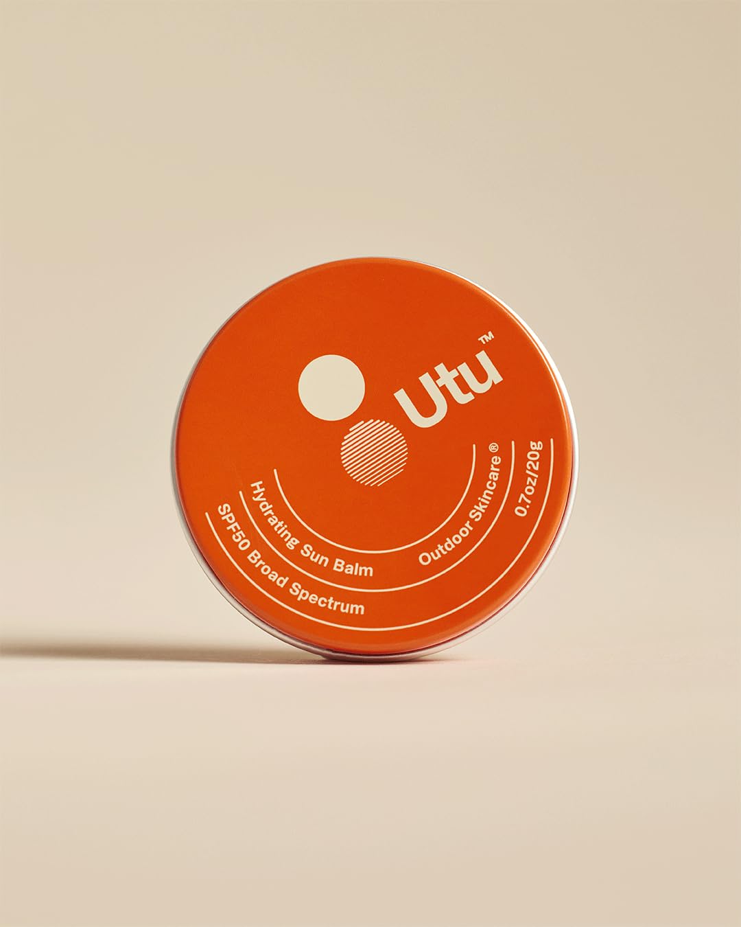 UTU - Hydrating Sun Balm Face & Lip Protector SPF 50 Mineral Sunscreen | Vitamin E, Snow Mushroom + Ceramide NP | Reef Safe, Cruelty Free, Broad Spectrum (20 g | 0.7 oz)