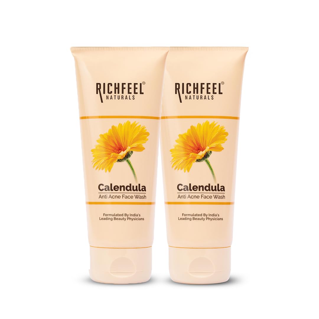 Anti Acne Face Wash with Calendula Extracts, 100g (pack 2)