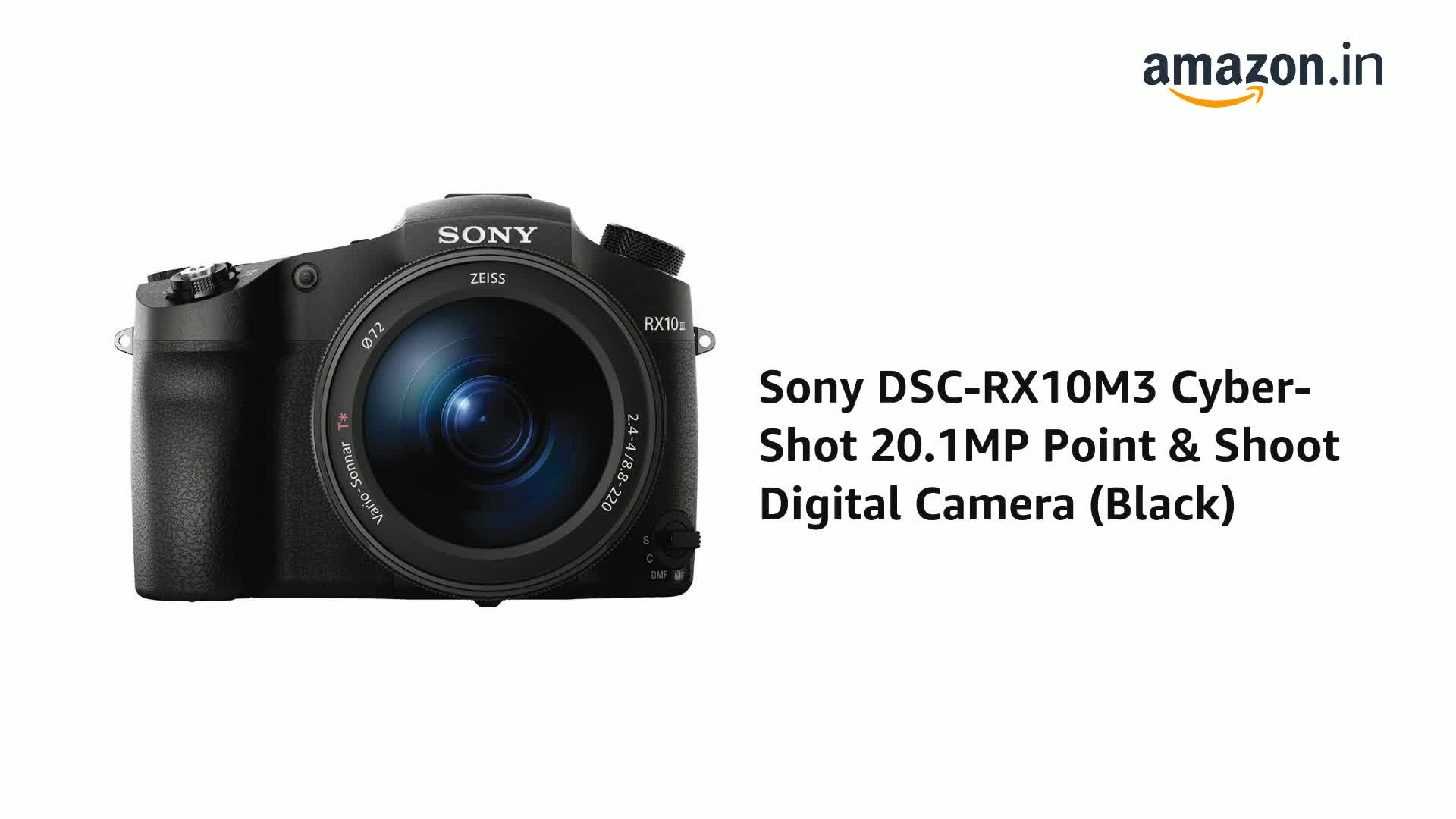 Buy Sony Cyber-Shot DSC-RX10M3 20.1MP Digital Camera (Black Buy Sony Cyber-Shot DSC-RX10M3 20.1MP Digital Camera (Black