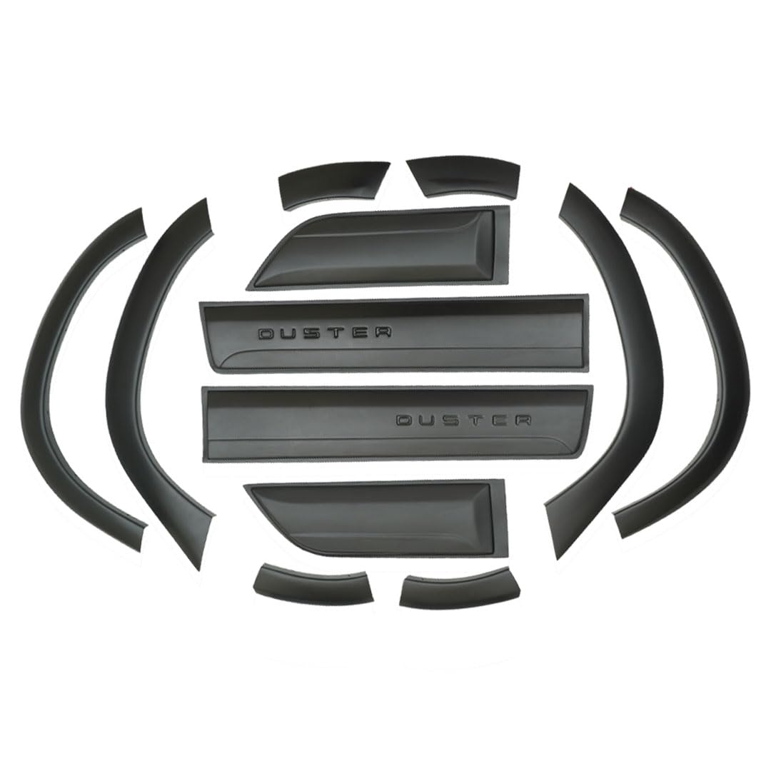 ferrous autoaccessories Dacia Duster ile Uyumlu Kapı ve Çamurluk Koruma Dodik Seti 2018 ve Üstü