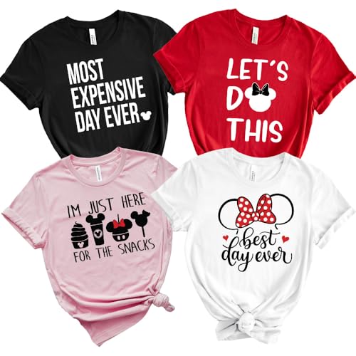 Family Bound Vacation Shirts, Magic Kingdom Funny Group Shirts, Family Trip Matching Shirts BC250 Multicolor