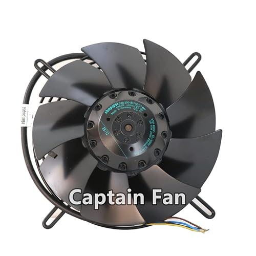 Ventola assiale S2D200-BH18-01 Ebm Papst Fan 400VAC 68/70W 0.17/0.13A per il transito ferroviario