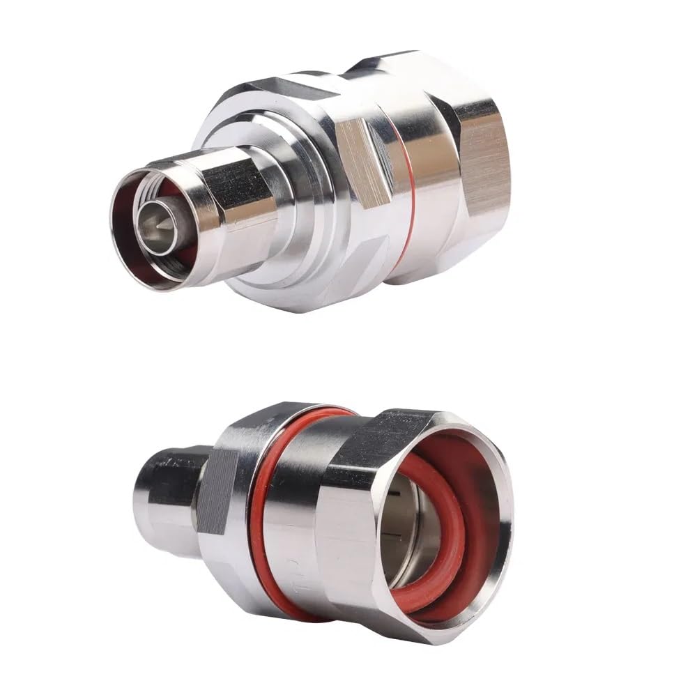 2-Pack N Type Male RF Coaxial Connector for Andrew AVA5-50 7/8 Inch Corrugated Coaxial Cable