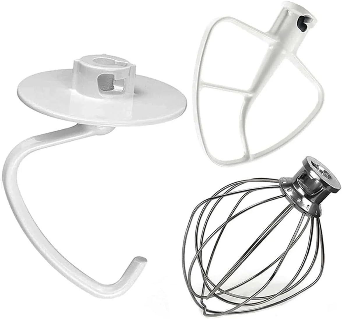 Compatible For 4.5-5 Qt Tilt-Head Stand Mixers Paddle For K45B/K5THCB/K5THBS