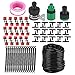 Produktbild Adkwse Bewässerungssystem Garten, Micro Drip Bewässerung Kit Automatische Bewässerung Sprinkler Tröpfchenbewässerung Kit Gartenbewässerung für Landschaft, Flower Bed, Terrasse Pflanzen(25M)