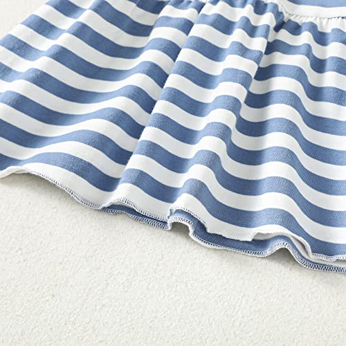 Image of Newborn Baby Girl Clothes Toddler Girl Outfits Ruffle Long Sleeve Tops Pants with Hats and Headband Fall Summer Clothes Sets