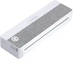 Impressora Térmica A4 Netum Bluetooth Portátil Sem fio Usb Documento Impressão Fácil Escritório Slim