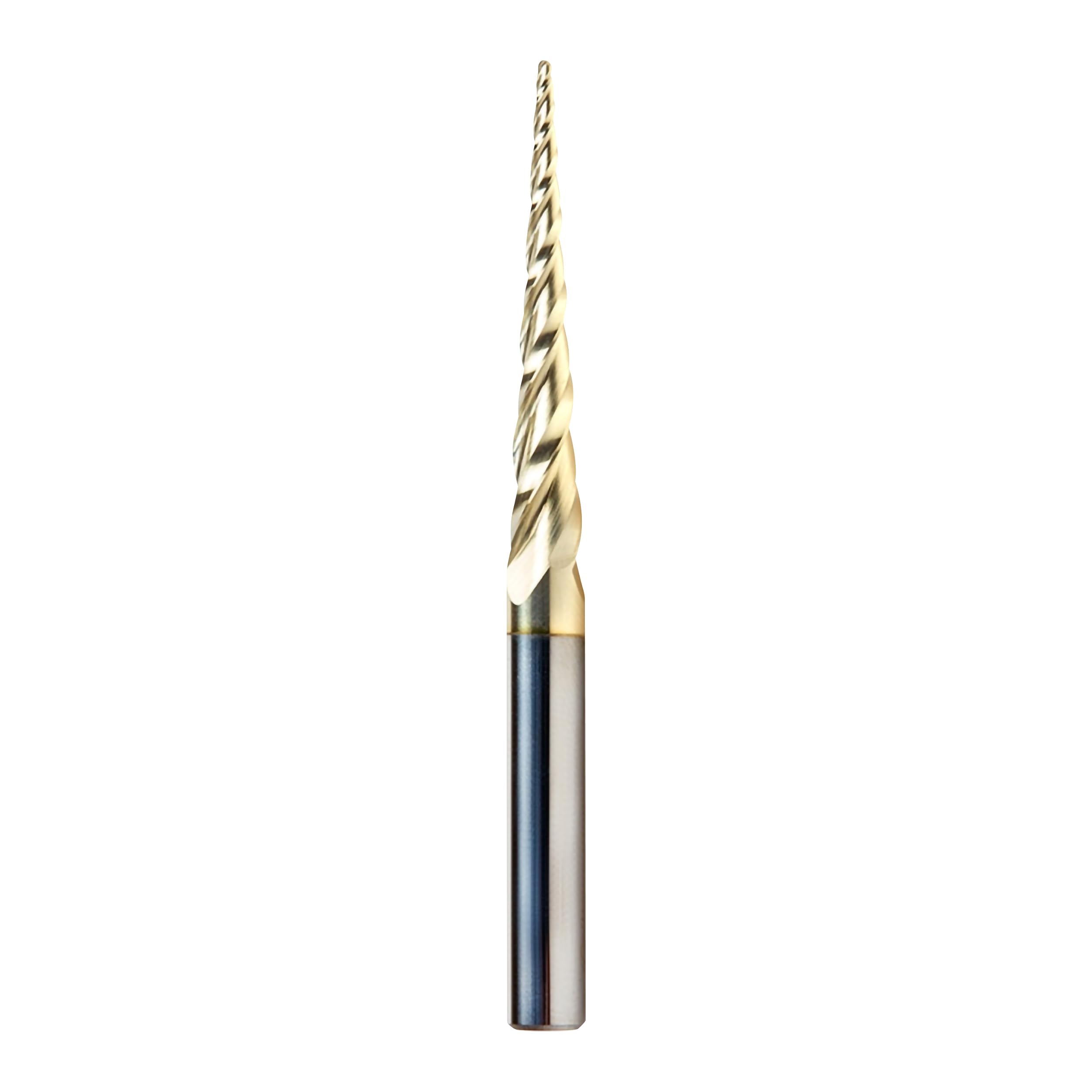 Amana Tool - 46281 CNC 2D & 3D Carving 3.6 Deg Tapered Angle Ball Tip 1/16 Dia x 1/32 Ra
