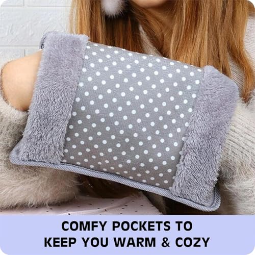 TEKCOOL heating bag, hot water bags for pain relief, heating bag electric, Heating Pad-Heat Pouch Hot Water Bottle Bag, Electric Hot Water Bag,Heating Pad For Pain Relief(Multicolour) (Image - 6)