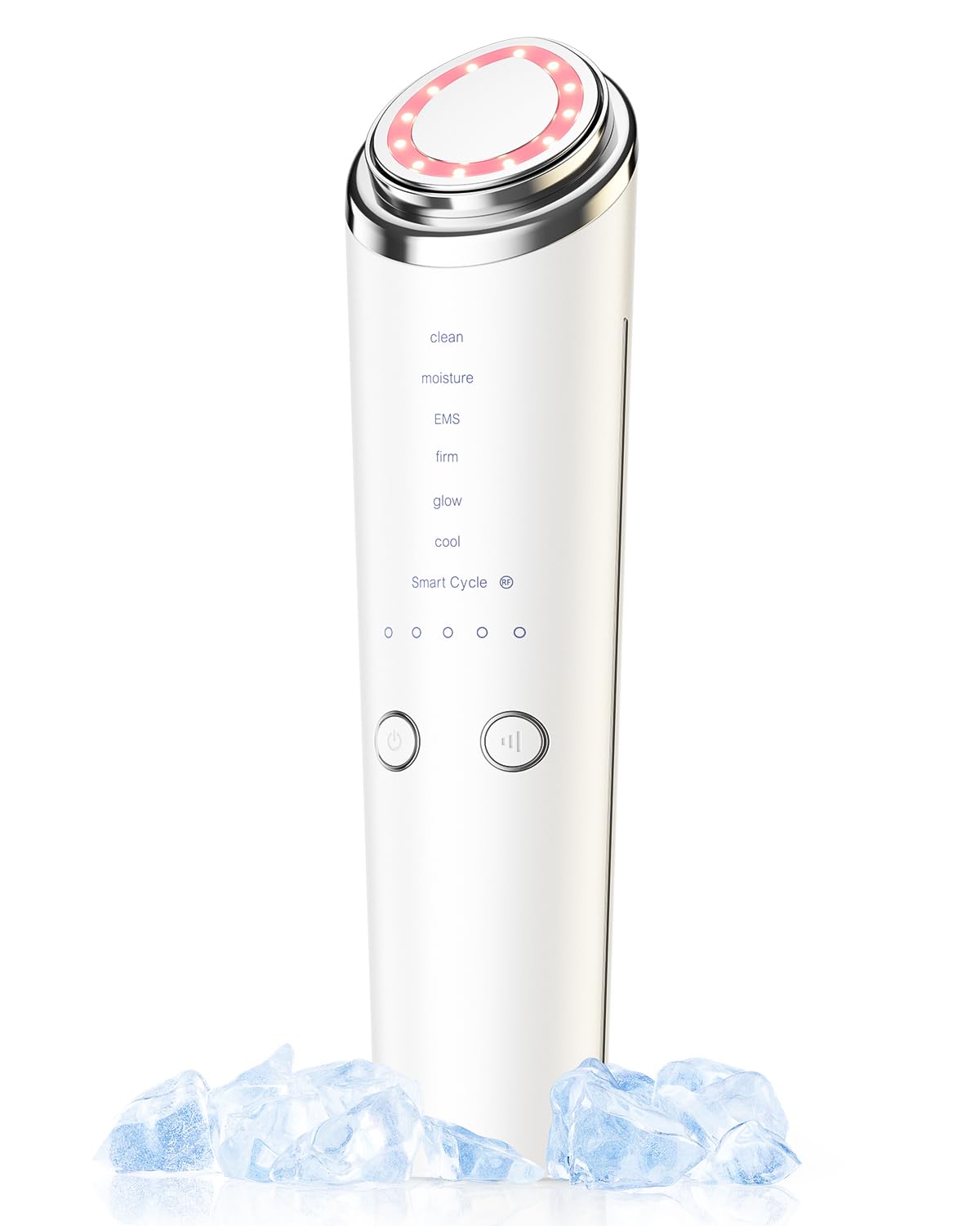 美顔器 1台18役 RF EMS MC 温冷 高周波 【2026業界初・ラジオ波・リフトケア・フェースラインケア・毛穴洗浄・浸透導入・超音波・振動・温熱・冷却・光エステ・プロ仕様】顔 目元 口元 首元 オールインワン ビューティーデバイス 多機能美顔器 ６つモード 5段階調整可能 USB C-type 充電式 自宅用 美容家電 家庭用 フェイスケア スキンケア 誕生日 プレゼント 女性 男性 お祝い ギフト 記念日 バレンタイン 出産祝い 母の日 男女兼用 出張 旅行 持ち運び便利 ご褒美 BEAUTY ホワイト 白