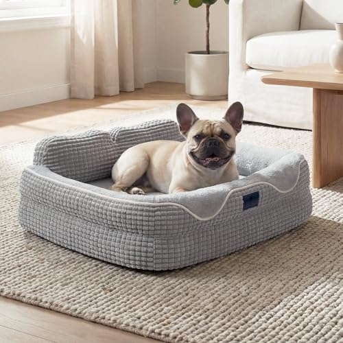 Veehoo Square Dog Bed Medium Size Dog, Orthopedic Dog Bed Couch Sofa, 28'