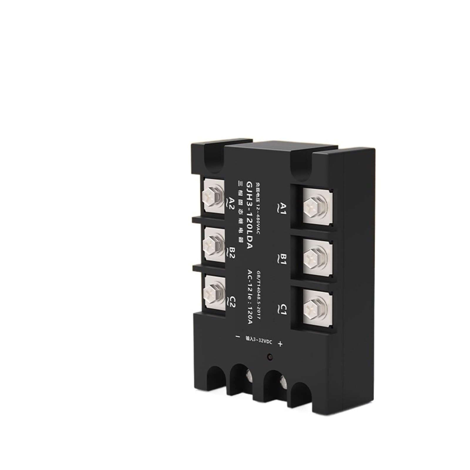 GJH3 trifásico de estado sólido relé 40A60A80A380V DC controlado AC SSR-3(80a)
