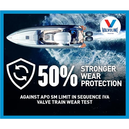 Valvoline 899557-EA 4-Stroke Marine Full Synthetic Engine Oil 1 Qt thumb #4