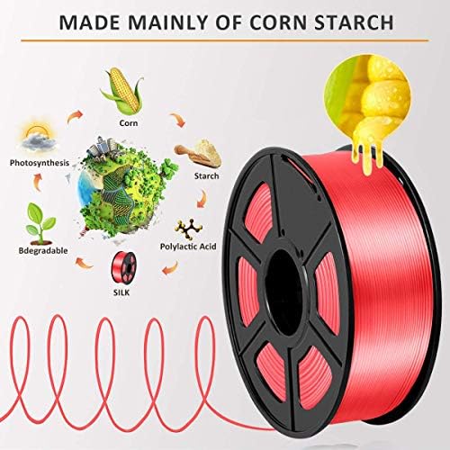 Image of 3IdeaSUNLU Silky Shiny 3D Printing Filament Pla for 3D Printer and 3D Pen Candy Dandy