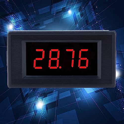 Image of Mini Digital DC Voltmeter, 79x43x24 mm 4 Digit Voltage Tester Meter with Red LED Display Panel for Measure Various Battery Voltages(DC 500mV /1V /2V)