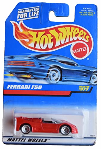 Hot Wheels Ferrari F50 Collector #377 [Red] : Amazon.ca: Toys & Games